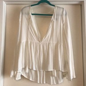 Forever 21 White Blouse